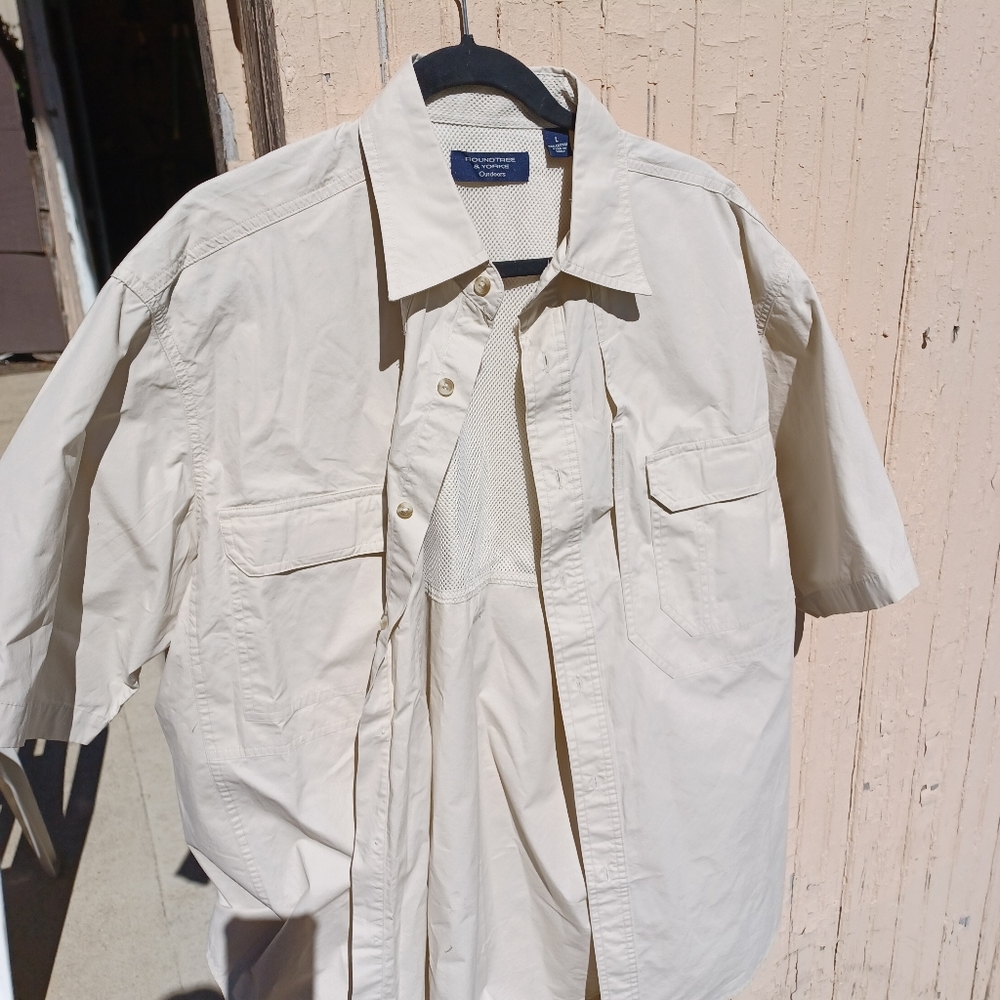Roundtree & Yorke work shirt sz large